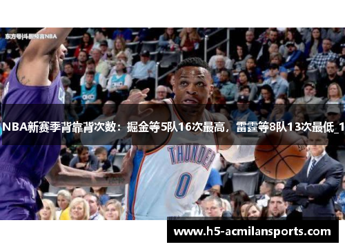 NBA新赛季背靠背次数：掘金等5队16次最高，雷霆等8队13次最低_1